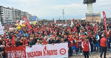 1 Mayıs İşçi Bayramı coşkuyla kutlandı