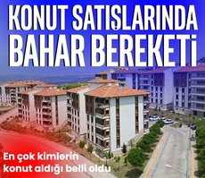 Konut satışlarında bahar bereketi! En çok konutu kimlerin aldığı belli oldu