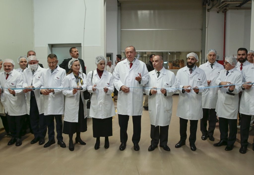 Başkan Erdoğan’dan Eskişehir’deki ETİ Fabrikası’na ziyaret