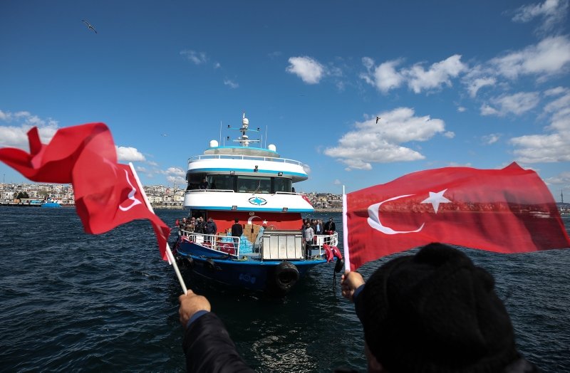 Cumhur İttifakı’nın İstanbul Yenikapı Mitingi’nden dikkat çeken kareler