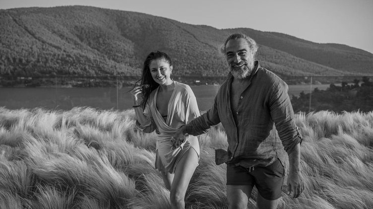 Ünlü oyuncu Selim Bayraktar 5 yıllık aşkıyla dünyaevine girdi