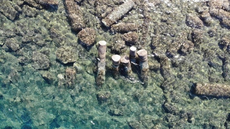Çanakkale’de 2 bin 400 yıllık antik kent! Granit sütunlarla gelen zenginlik