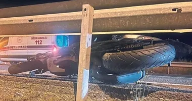 Motosiklet kazasında 1 kişi yaşamını yitirdi
