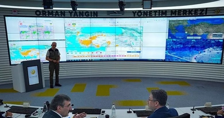 Ankara’da orman yangınları ile ilgili toplantı yapıldı: Bakanlar da katıldı