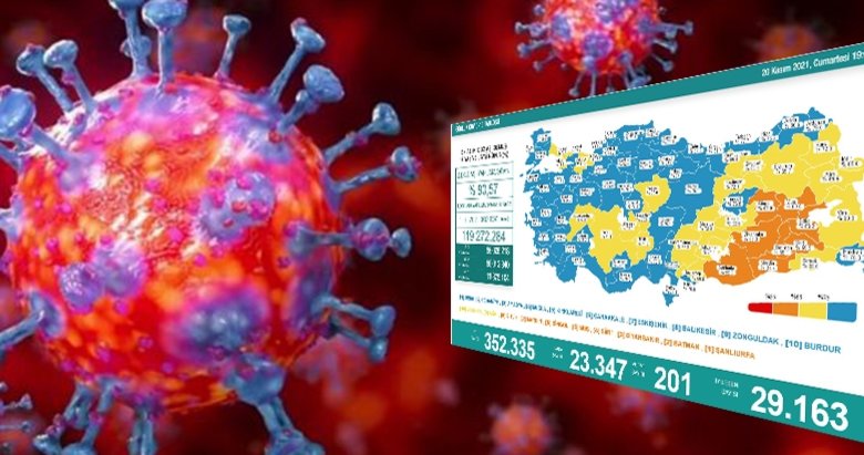 Son dakika: 20 Kasım koronavirüs verileri açıklandı