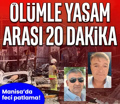 Manisa’da faciaya 20 dakika!