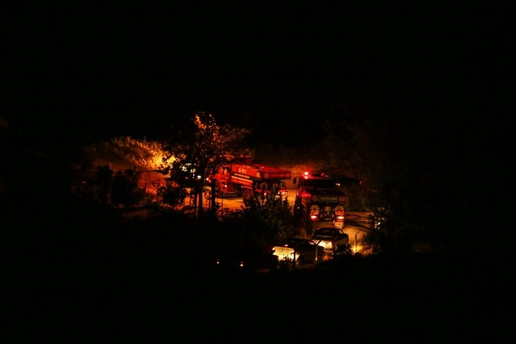 İzmir yangını için Bakan Pakdemirli’den gece uçuşu