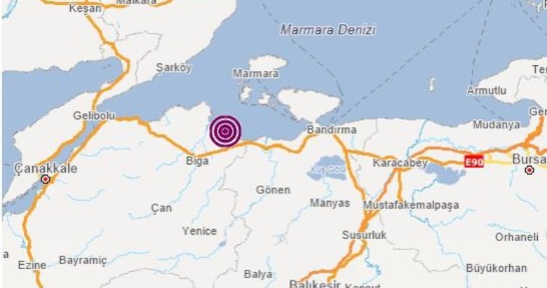 Çanakkale’de korkutan deprem! İstanbul ve Ege’den de hissedildi