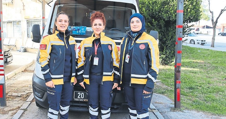 112’ye güç veren kadınlar