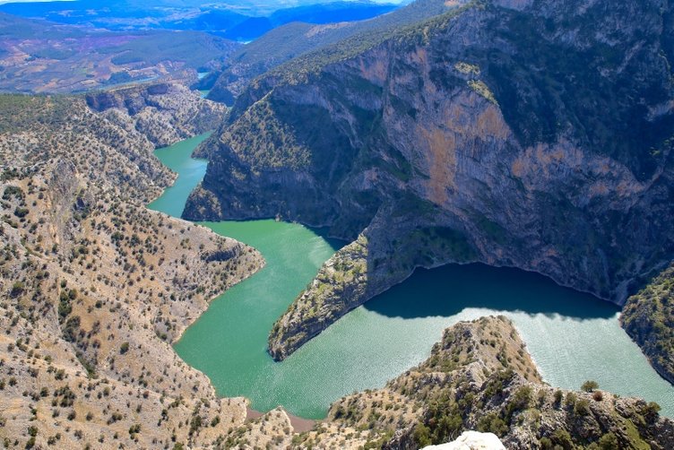 Yağışlar etkisini gösterdi! Arapapıştı Kanyonu’nda sular yeniden yükseldi