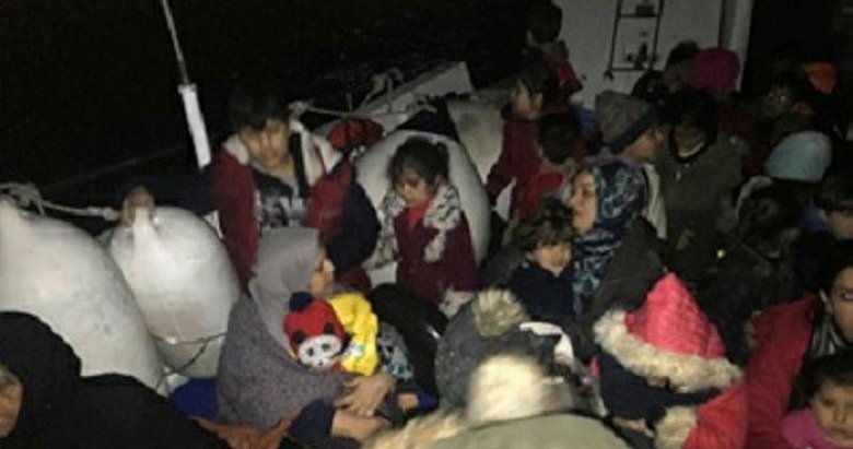Hayat kurtaran operasyon! İzmir’de 54 kaçak göçmen yakalandı