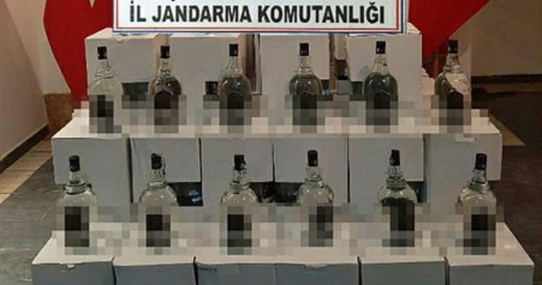 Çanakkale’de 888 litre kaçak etil alkol ele geçirildi