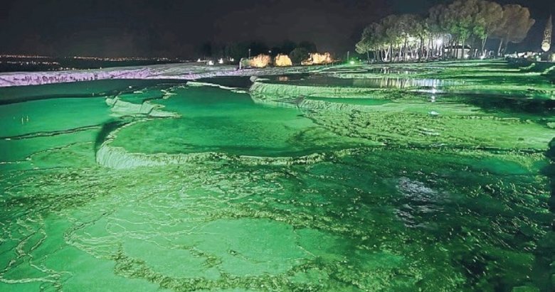 Pamukkale ‘yeşilkale’ oldu
