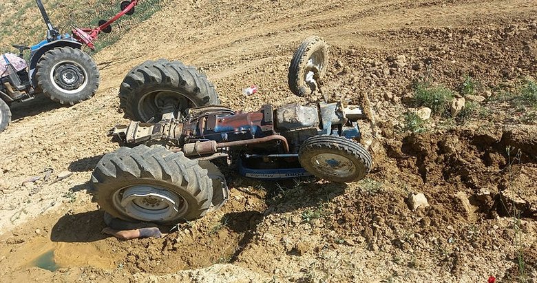 Simav’da traktör kazası: 1 ölü