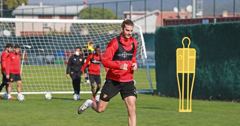 Göztepe, MKE Ankaragücü maçının hazırlıklarına devam etti