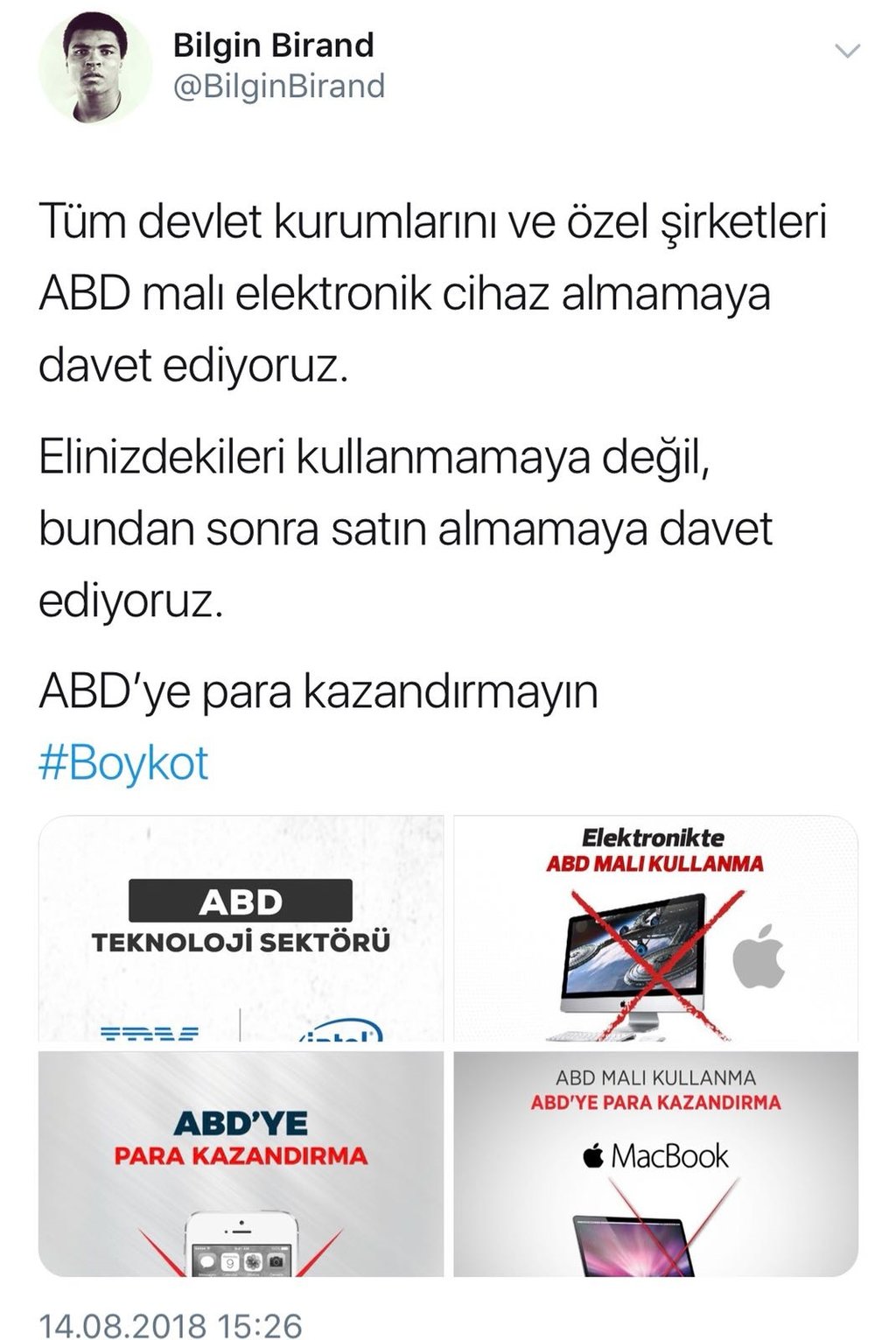 Başkan Erdoğan çağrı yapmıştı! ABD ürünlerine boykot  büyüyor