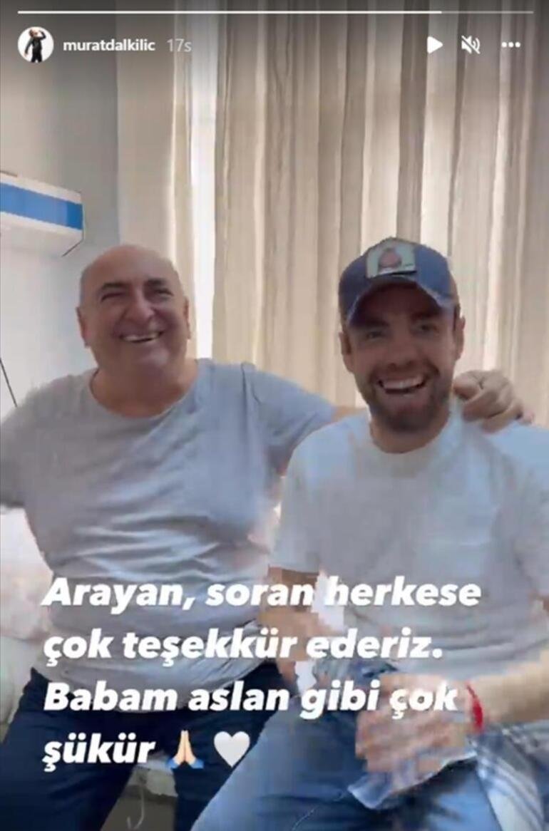 Şarkıcı Murat Dalkılıç babasının son sağlık durumunu paylaştı