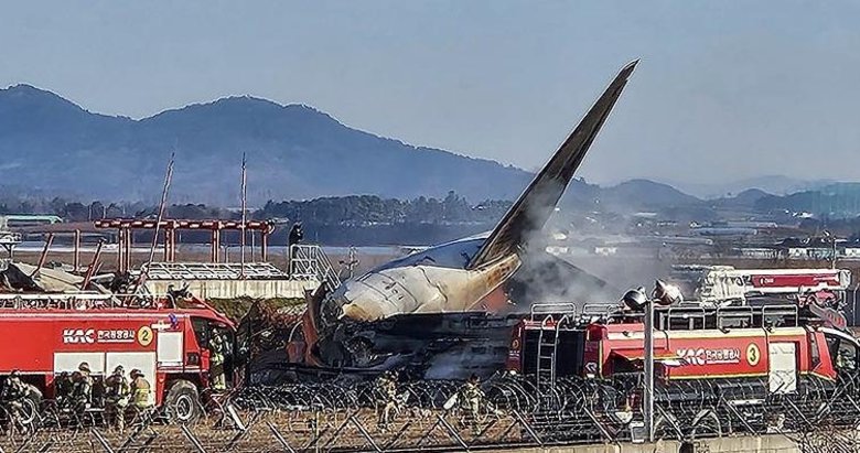 Güney Kore’de uçak kazası! Başkan Erdoğan’dan başsağlığı mesajı