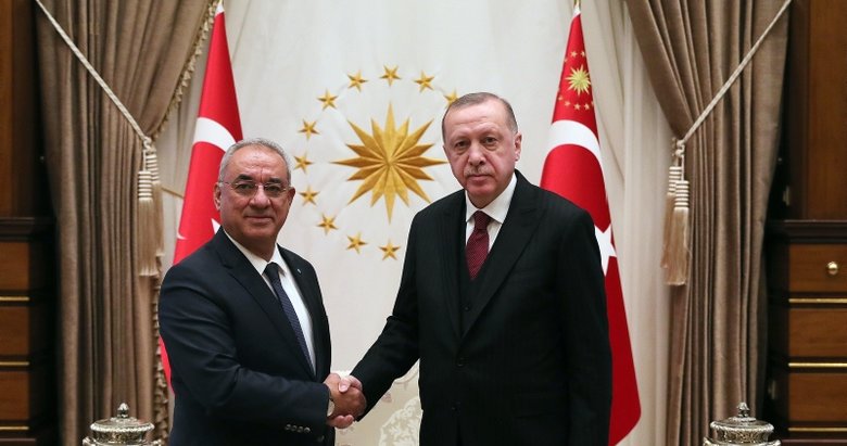 Başkan Erdoğan ile DSP Genel Başkanı Önder Aksakal’la görüştü