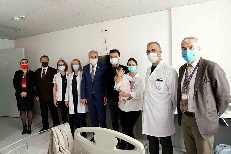 Sinan Özen’in minik kızı Ege’de sağlığına kavuştu