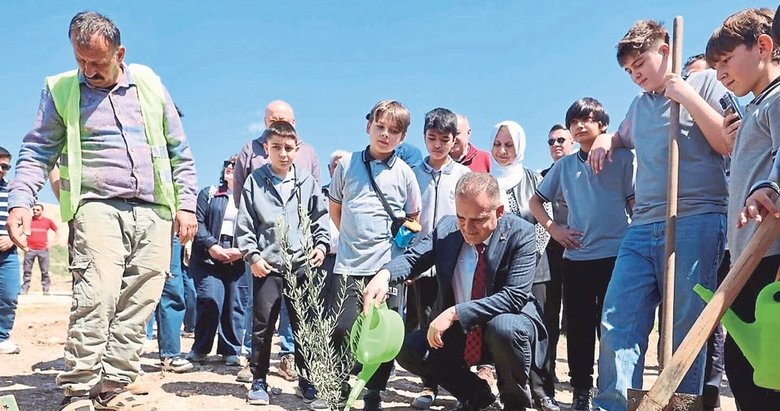 Maden sahasına yeşil hamle