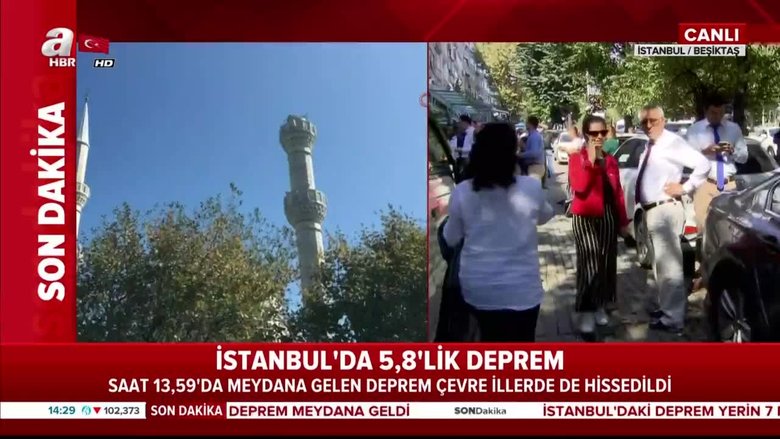 İstanbul’da korkutan deprem! Son dakika depremler...