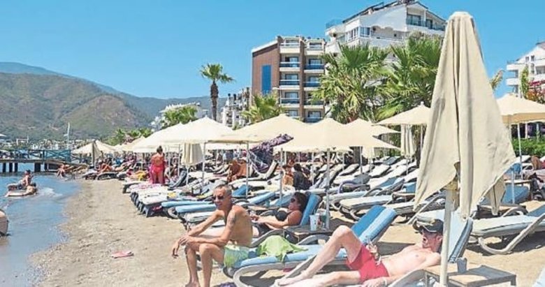 En hesaplı plaj keyfi Marmaris’te