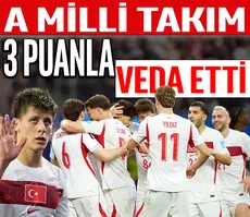 A Milli Takım’dan galibiyetle veda!