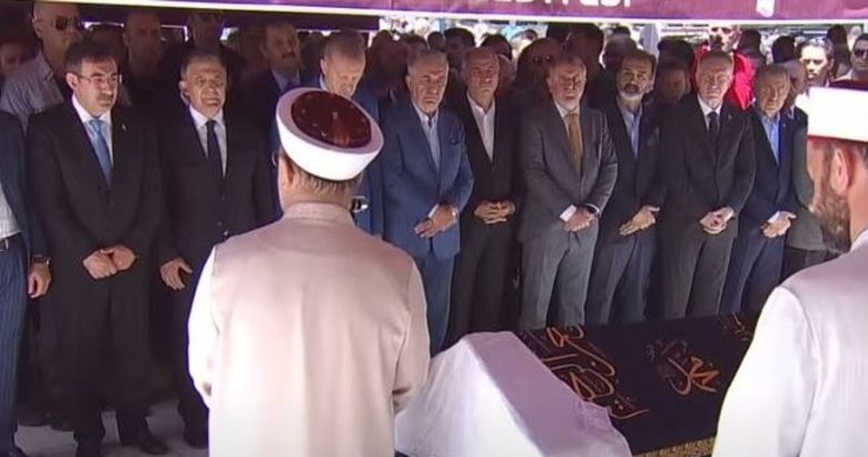 Hayati Yazıcı’nın acı günü! Başkan Erdoğan cenaze namazına katıldı