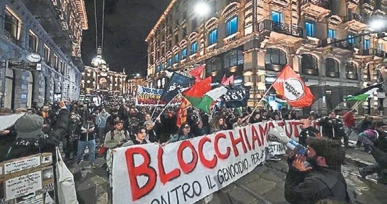 İtalya’da sendikalar Sumud Filosu için genel greve çıkıyor