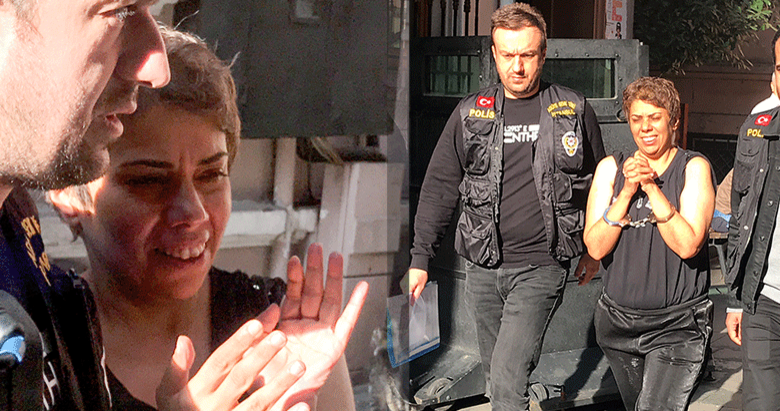 Karaköy’de başörtülü genç kızlara saldıran kadın tutuklandı