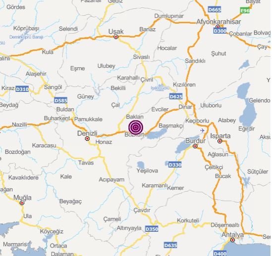 Son dakika: Denizli’de korkutan deprem! Son depremler...