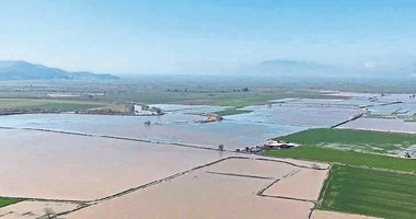 Tarım arazileri sular altında kaldı