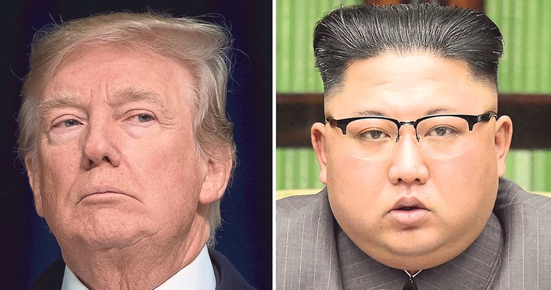 Trump’tan Kim Jong’a nükleer deneme şartı