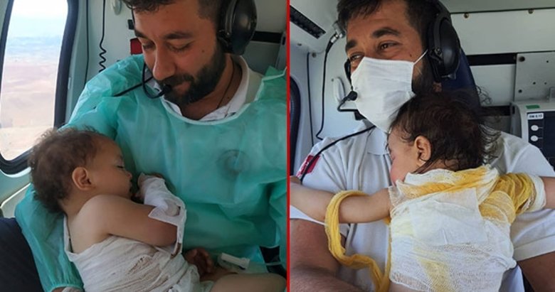 Türkiye’nin gündemine oturmuştu! Beril bebekten sonra bu kez Zeynep bebek, o sağlıkçının kucağında