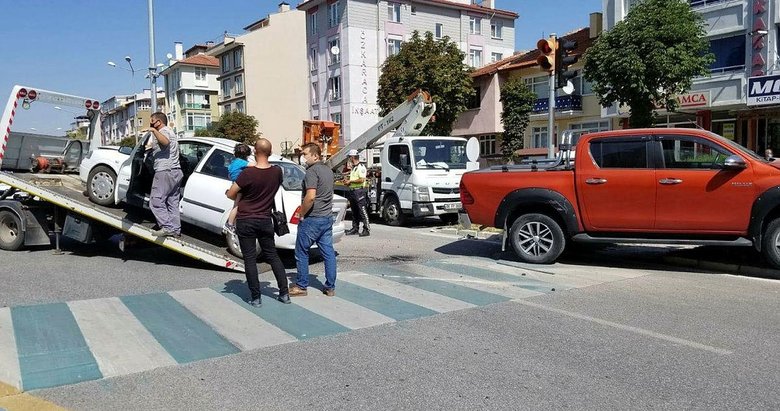 Yok böyle kaza! Film sahnesi gibi olay