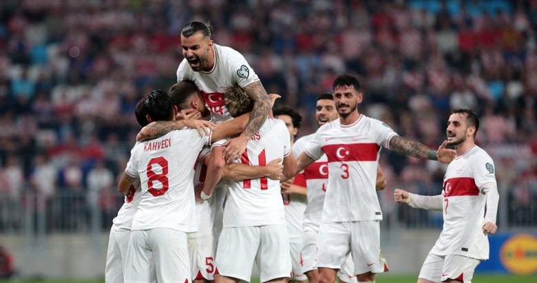 Son dakika... A Milli Takımımız, deplasmanda Hırvatistan’ı 1-0 mağlup etti