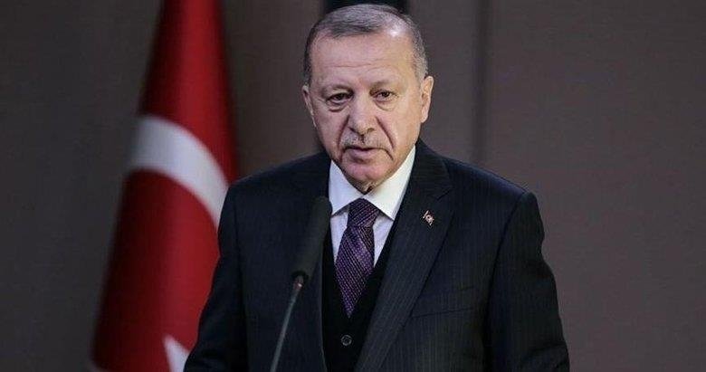 Cumhurbaşkanı Erdoğan’dan şehit ailelerine taziye mesajı