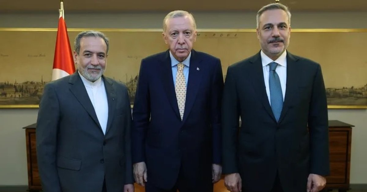 Başkan Erdoğan, İran Dışişleri Bakanı Arakçi'yi kabul etti