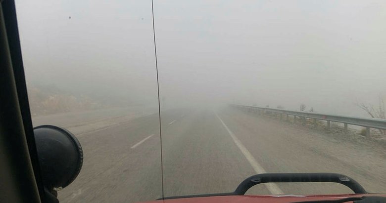 Denizli’de yoğun sis! Sürücülere kritik uyarı