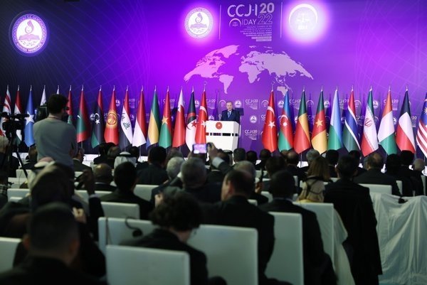 Başkan Erdoğan İslam Dünyası Anayasa Yargısı Konferansı Açılış Kongresi’nde konuştu