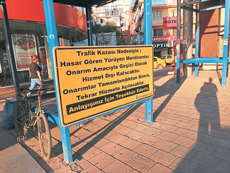 Çiğli’deki merdiven çilesi ‘kalıcı’ oldu