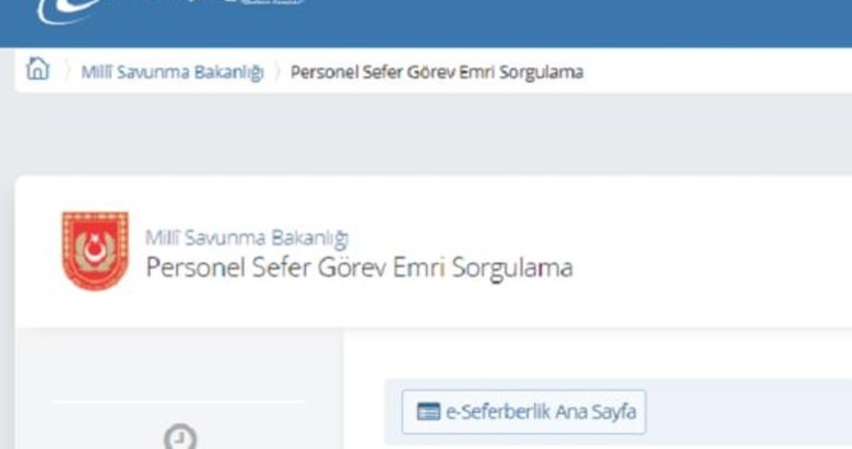 Erdoğan, ’sefer görev emri olanlar hazır olsun’ dedi e-devlet kilitlendi