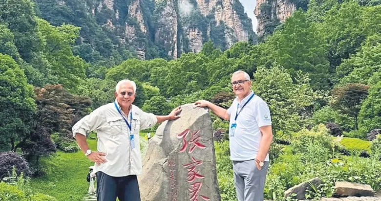 Kula-Salihli koordinatörleri dünyadaki jeoparkları denetledi