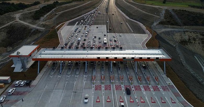 İstanbul-İzmir Otoyolu’ndan 35 milyon araç geçti