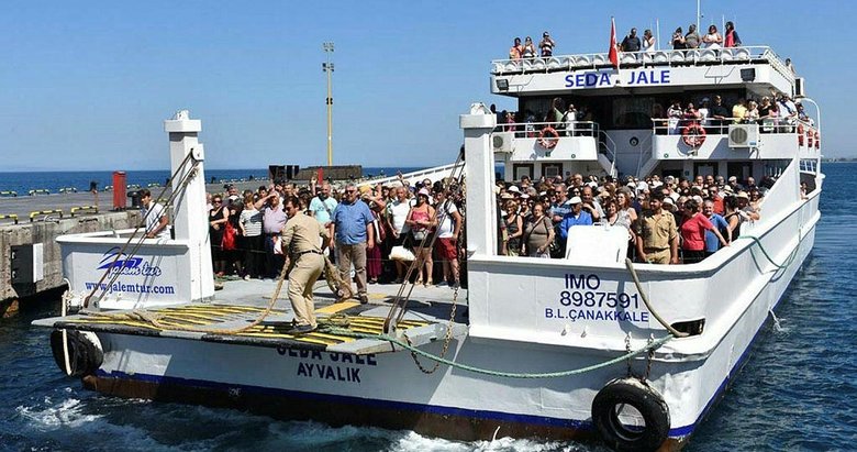 Dikili Ile Midilli Arasinda Feribot Seferleri Basladi Izmir Haberleri