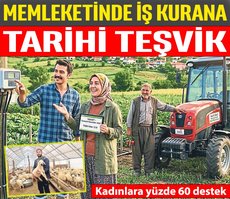 Memleketinde iş kurana tarihi teşvik