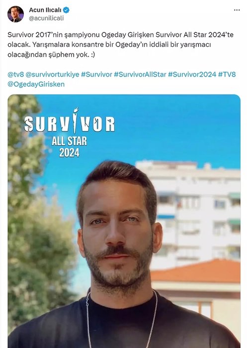 Survivor 2024’ün beşinci ve altıncı yarışmacısı belli oldu