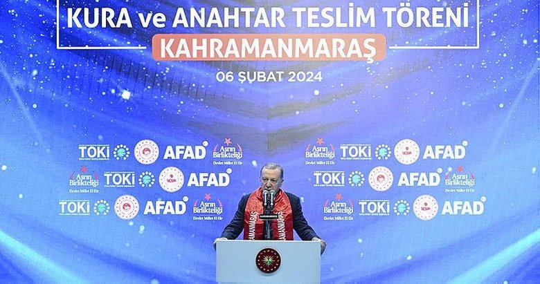 Son dakika: Başkan Erdoğan: Vatandaşlarımızın tamamına anahtarlarını teslim edene kadar durmayacağız