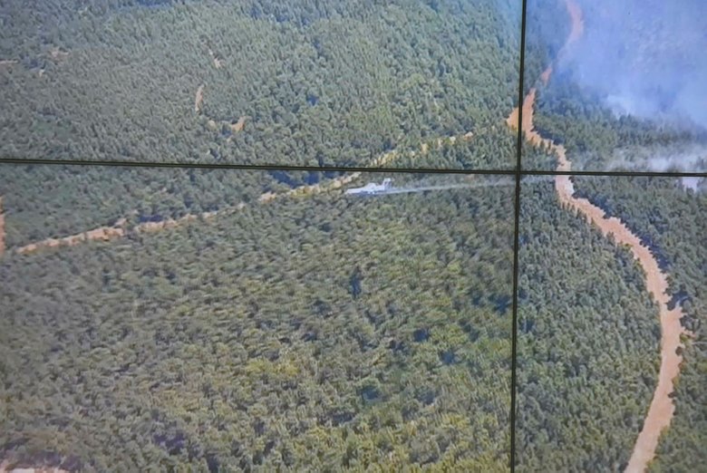 Ege’deki orman yangınlarıyla mücadele bu merkezden yönetiliyor